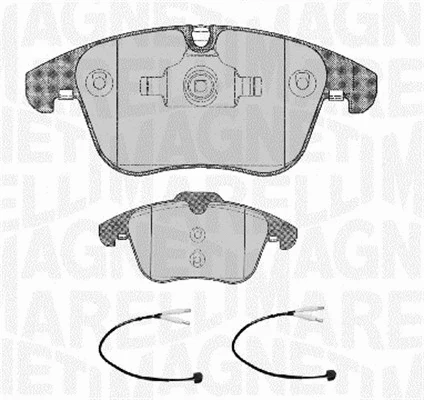 Brake Pad Set, disc brake (363916060668)