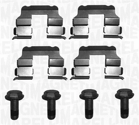 Accessory Kit, disc brake pad (363915110045)