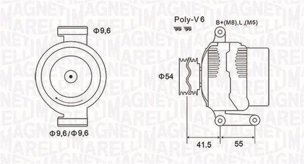 Alternator (063731856010)