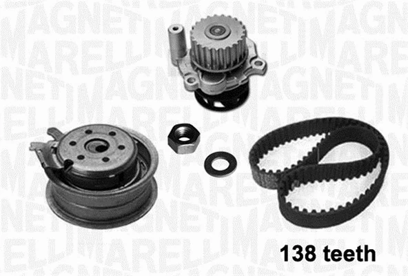 Water Pump & Timing Belt Kit (341403640002)