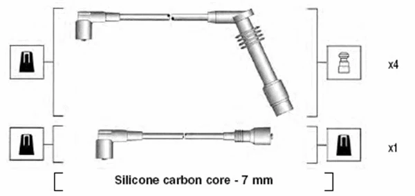 Ignition Cable Kit (941125380688)