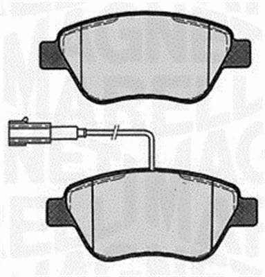 Brake Pad Set, disc brake (363916060123)