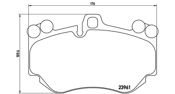 Brake Pad Set, disc brake (363700465016)