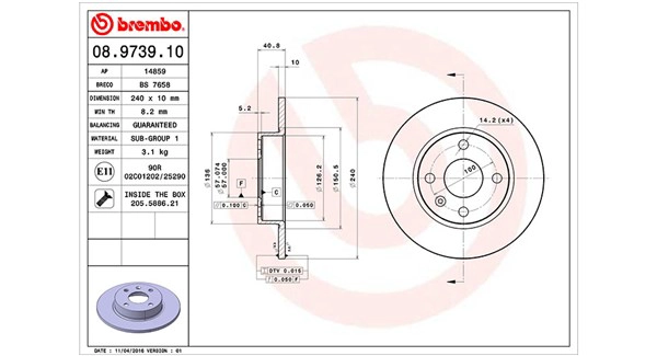 Brake Disc (360406039800)