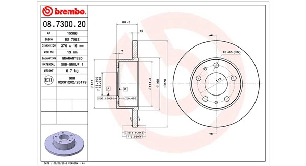 Brake Disc (360406023400)