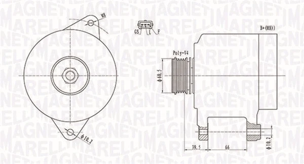 Alternator (063731522010)