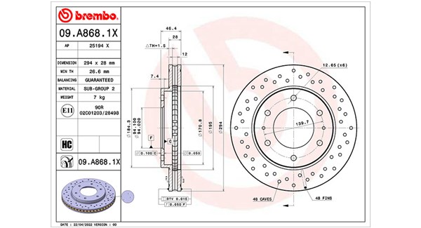 Brake Disc (360406179102)