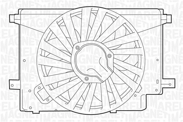 Fan, engine cooling (069422242010)
