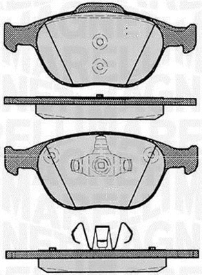 Brake Pad Set, disc brake (363916060256)