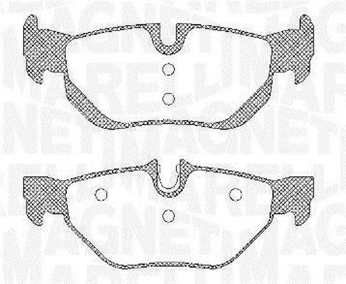 Brake Pad Set, disc brake (363916060624)
