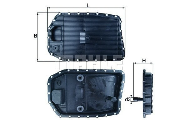 Hydraulic Filter, automatic transmission (154072438180)