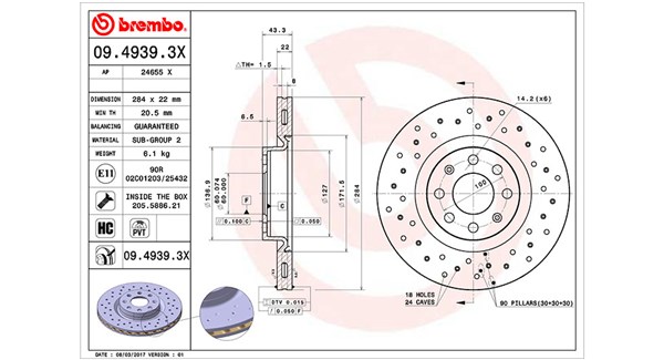 Brake Disc (360406024102)