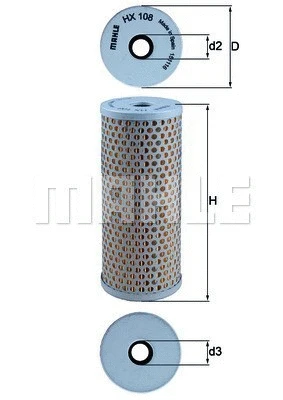 Hydraulic Filter, steering (154705779030)