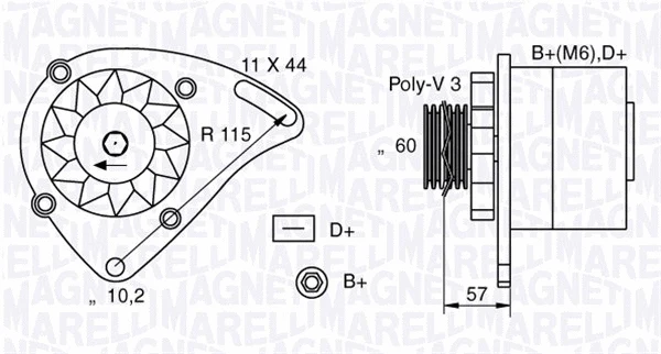 Alternator (063321173010)