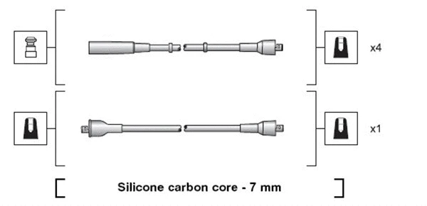 Ignition Cable Kit (941318111206)