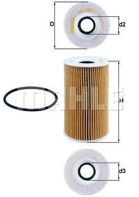 Oil Filter (154066270950)