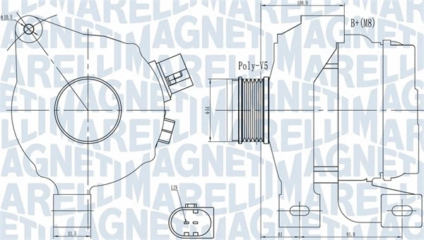 Alternator (063732001010)