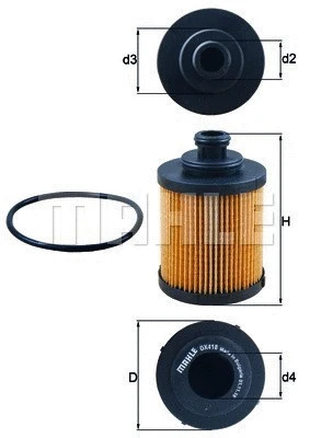 Oil Filter (154703654170)