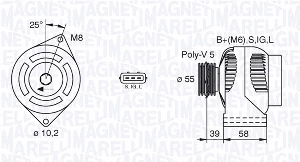 Alternator (063377437010)