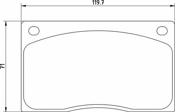 Brake Pad Set, disc brake (363700201266)