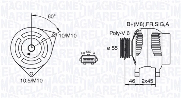 Alternator (063380002010)