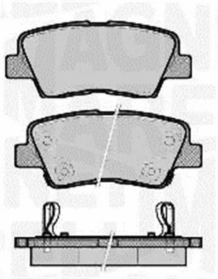Brake Pad Set, disc brake (363916060751)