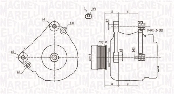 Alternator (063731729010)