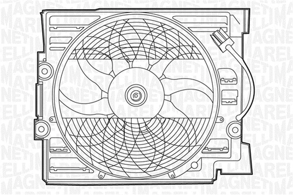 Fan, engine cooling (069422366010)