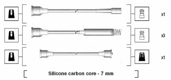 Ignition Cable Kit (941125260678)