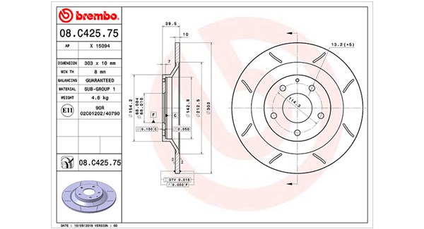 Brake Disc (360406099505)