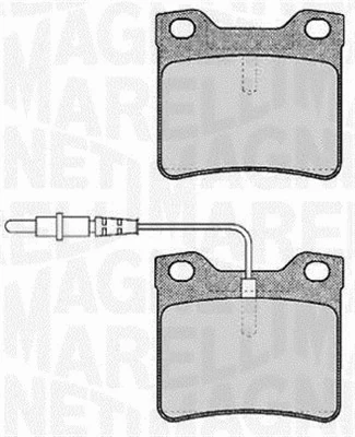 Brake Pad Set, disc brake (363916060375)