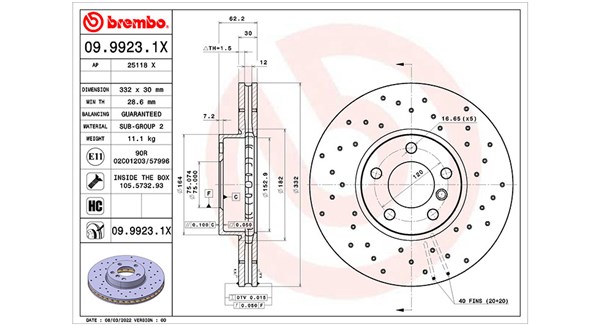 Brake Disc (360406178002)