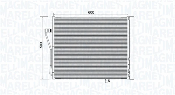 Condenser, air conditioning (350203929000)