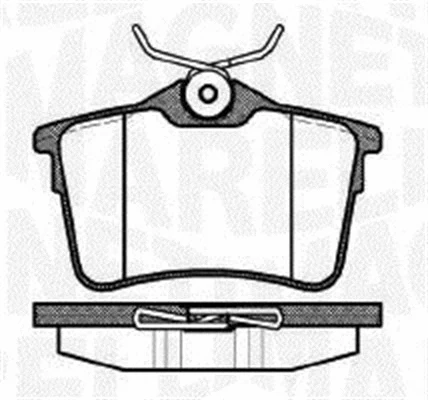 Brake Pad Set, disc brake (363916060171)