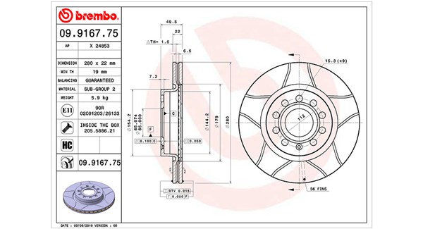 Brake Disc (360406002005)