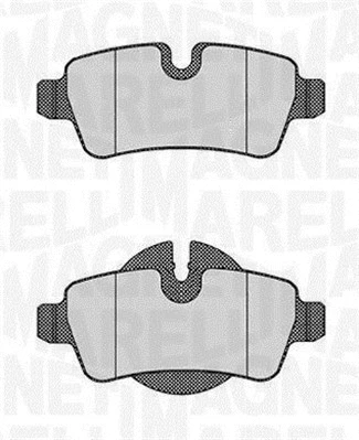 Brake Pad Set, disc brake (363916060626)