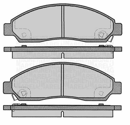 Brake Pad Set, disc brake (363916060802)