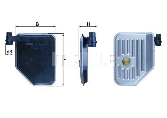 Hydraulic Filter, automatic transmission (154072440105)