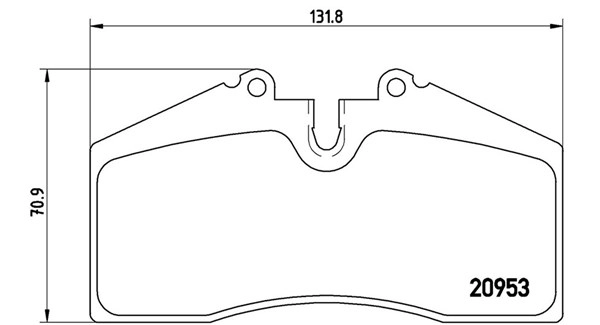Brake Pad Set, disc brake (363700465005)
