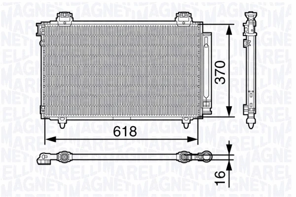 Condenser, air conditioning (350203679000)