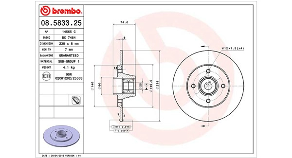 Brake Disc (360406053100)