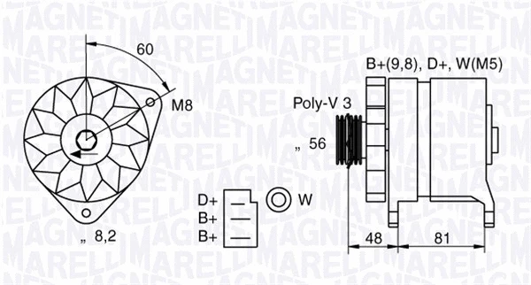 Alternator (054022598010)