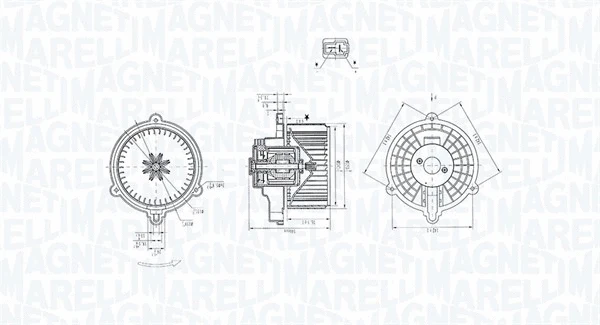 Interior Blower (069412384010)