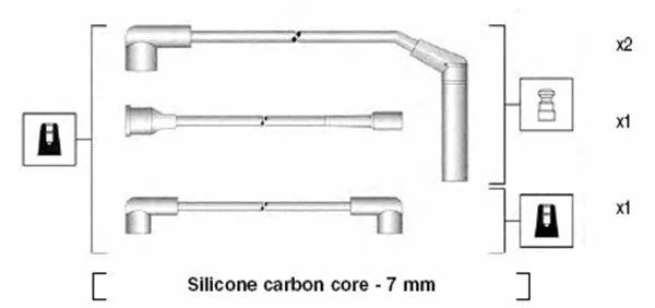 Ignition Cable Kit (941365060929)