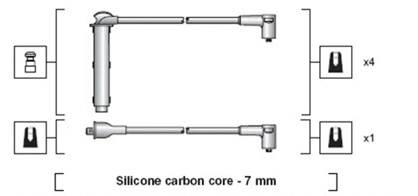 Ignition Cable Kit (941318111228)