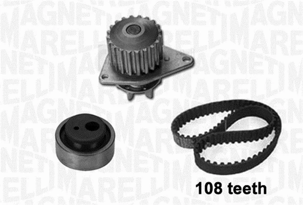 Water Pump & Timing Belt Kit (341401950001)