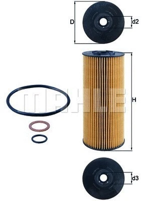 Oil Filter (154796183150)