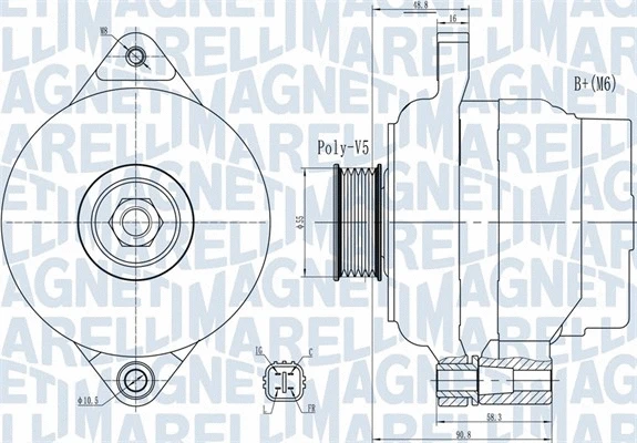 Alternator (063732004010)