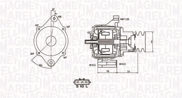 Alternator (063731367010)