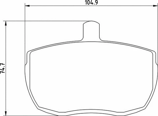 Brake Pad Set, disc brake (363700200381)